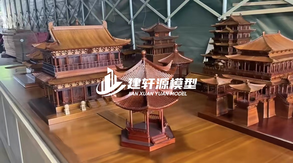 丹棱古建模型制作